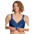 thumbnail image 1 of Comfort Choice Women's Plus Size Easy Enhancer Front Close Wireless Posture Bra, 1 of 6