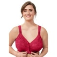 thumbnail image 1 of Comfort Choice Women's Plus Size Easy Enhancer Front Close Wireless Posture Bra, 1 of 6