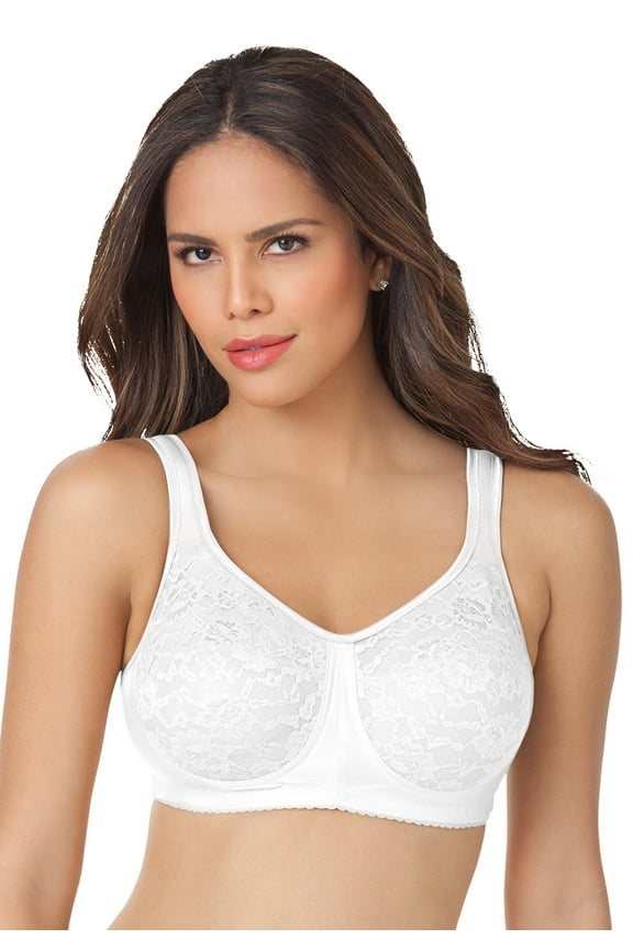 Women's Plus Size Easy Enhancer Lace Wireless Bra