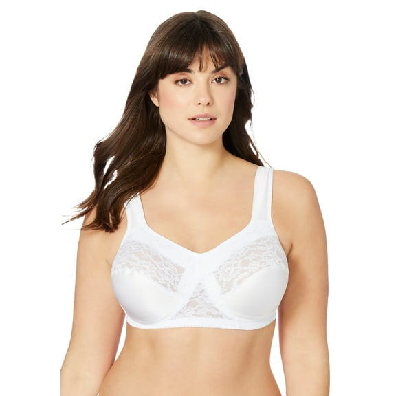 Comfort Choice Women's Plus Size Easy Enhancer Wireless Bra