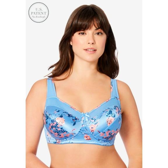 Comfort Choice Women's Plus Size Exclusive Patented Side Wire Bra