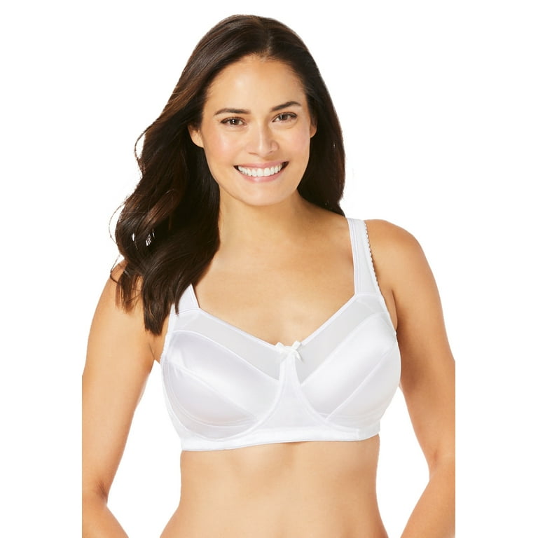 Comfort Choice Women's Plus Size Exclusive Patented Sidewire Bra