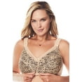 thumbnail image 1 of Comfort Choice Women's Plus Size Front-Close Cotton Wireless Posture Bra, 1 of 3