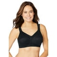 thumbnail image 1 of Comfort Choice Women's Plus Size Front Close Wireless Posture Bra, 1 of 4