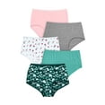 thumbnail image 1 of Comfort Choice Plus Size Full Coverage Stretch Cotton Brief 5-Pack, 1 of 6