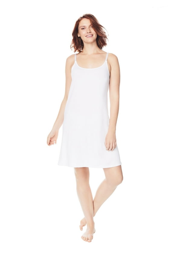 Plus Size Full Microfiber Slip