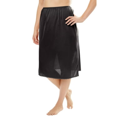 Comfort Choice Plus Size Half Slip 25" 2-Pack