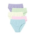 thumbnail image 1 of Comfort Choice Plus Size Hi-Cut Cotton Brief 5-Pack, 1 of 5