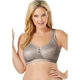 thumbnail image 1 of Comfort Choice Women's Plus Size Jacquard Wireless Bra, 1 of 1