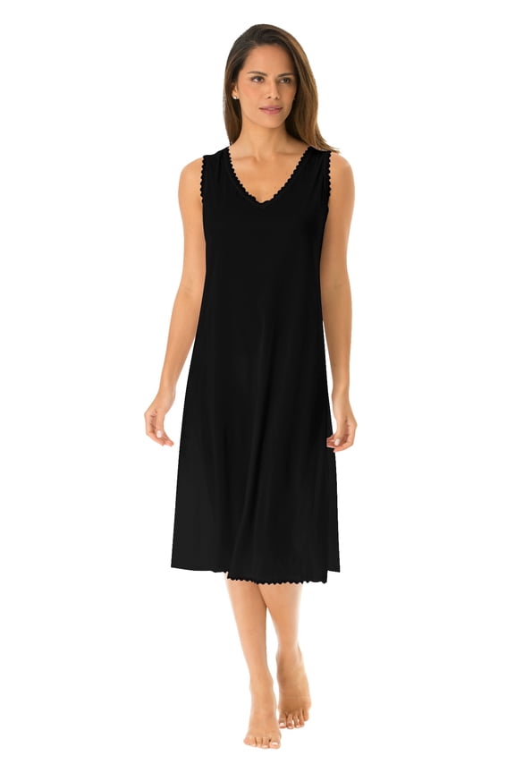 Plus Size Lace-Trim Slip
