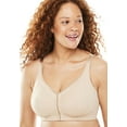 thumbnail image 1 of Comfort Choice Women's Plus Size Satin-Trim Posture Bra, 1 of 6