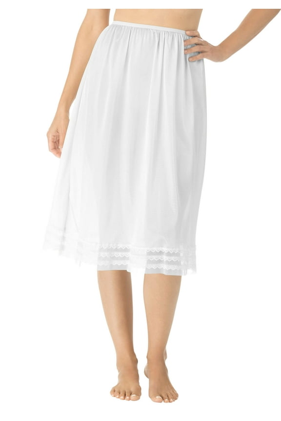 Plus Size Snip-To-Fit Half Slip