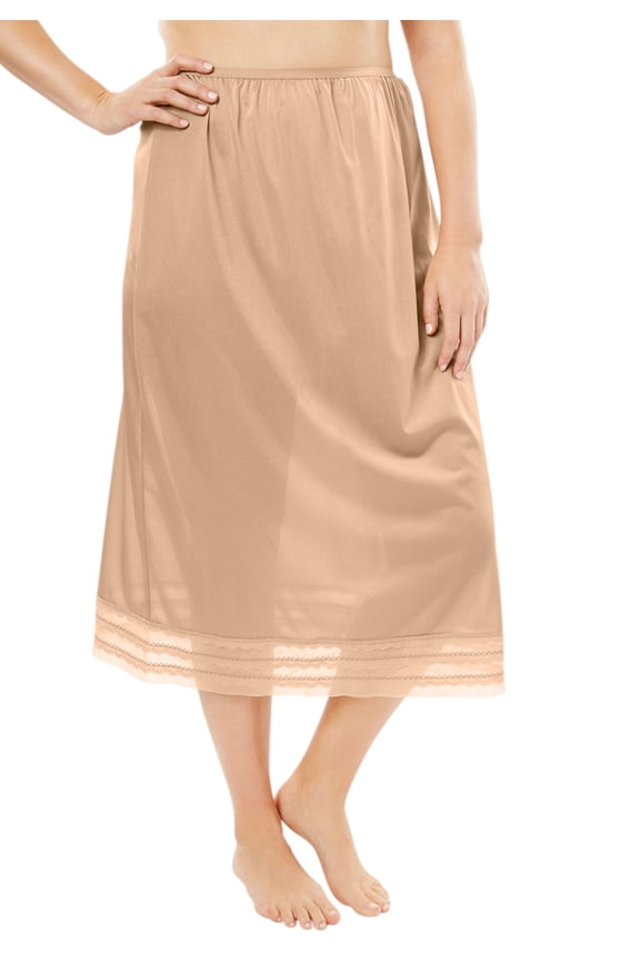 Plus Size Snip-To-Fit Half Slip