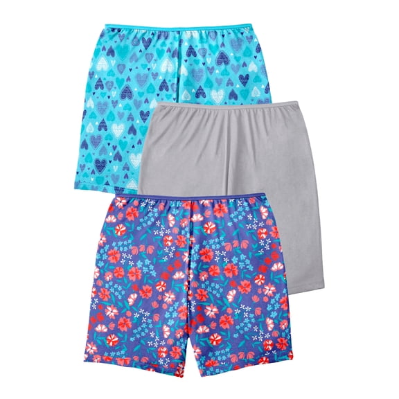 Comfort Choice Plus Size Stretch Cotton Boxer 3-Pack