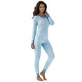 thumbnail image 1 of Comfort Choice Plus Size Thermal Crewneck Long-Sleeve Top, 1 of 2