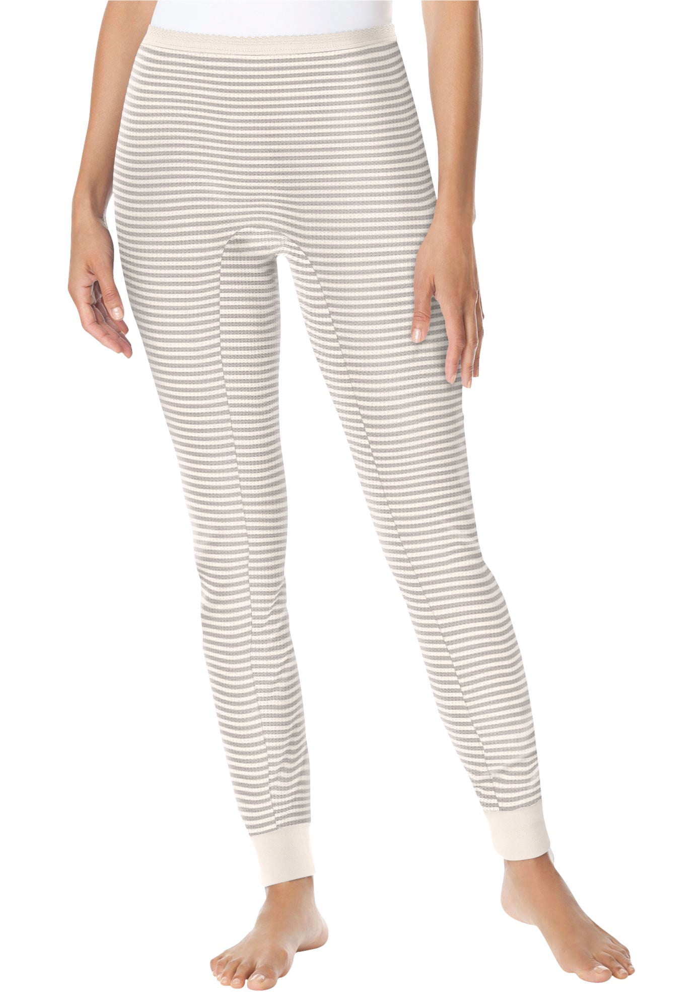 Comfort Choice Women's Plus Size Thermal Pant Long Underwear Bottoms