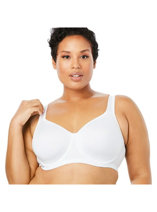 Plus Size Women's Breathe Wirefree T-Shirt Bra by Comfort Choice