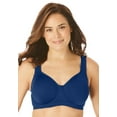 thumbnail image 1 of Comfort Choice Women's Plus Size Underwire Microfiber T-Shirt Bra, 1 of 6
