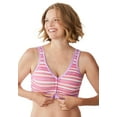 thumbnail image 1 of Comfort Choice Women's Plus Size Wireless Front-Close Lounge Bra, 1 of 5