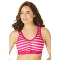 thumbnail image 1 of Comfort Choice Women's Plus Size Wireless Front-Close Lounge Bra, 1 of 5