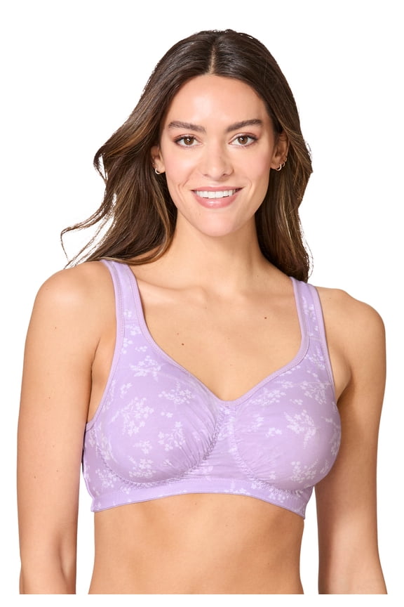 Women's Plus Size Wireless Leisure Bra