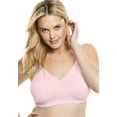 thumbnail image 1 of Comfort Choice Women's Plus Size Wireless Microfiber T-Shirt Bra, 1 of 6