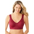 thumbnail image 1 of Comfort Choice Women's Plus Size Wireless Microfiber T-Shirt Bra, 1 of 6