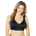 thumbnail image 1 of Comfort Choice Women's Plus Size Wireless Microfiber T-Shirt Bra, 1 of 6
