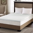 thumbnail image 1 of Comfort Classics 2" Gel Memory Foam with 3M Cover Mattress Topper, 1 of 4