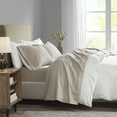 thumbnail image 1 of Comfort Classics 4 PC Khaki Luxurious Brushed Microfiber Deep Pocket Sheet Set, Queen, 1 of 6