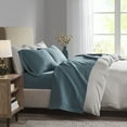 thumbnail image 1 of Comfort Classics 3M Microcell All Season Moisture Wicking Sheet Set, Teal, Full, 1 of 6