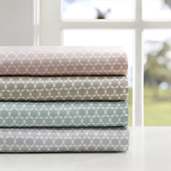 Comfort Classics 3M Microcell Moisture Wicking Dusty Pink 4 Piece Sheet Set, King