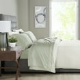thumbnail image 1 of Comfort Classics 525 Thread Count Cotton Rich Sheet Set, Light Grey, Cal King, 1 of 7