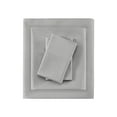 thumbnail image 1 of Madison Park 4-Piece 600 Thread Count Pima Cotton Sheet Set, Cal King - Light Grey, 1 of 5