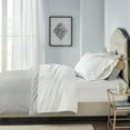 thumbnail image 1 of Madison Park 4-Piece 600 Thread Count Pima Cotton Sheet Set, Queen - White, 1 of 8