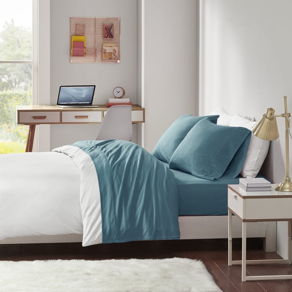 Comfort Classics Cotton Blend Jersey Knit Sheet Set
