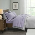 thumbnail image 1 of Comfort Classics Micro Fleece Sheet Set, Twin, Purple, 1 of 6