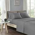thumbnail image 1 of Comfort Classics Sheet Set with Side Storage Pockets, Full, Gray, 1 of 8