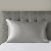 Comfort Classics Silk 100% Mulberry Single Pillowcase, Queen, Grey