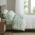 thumbnail image 1 of Comfort Classics Smart Cool Microfiber Sheet Set, Queen, Blue, 1 of 8
