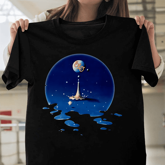 Comfort Color Electric Light Orchestra Time Fan Design ELO Jeff Lynne V61663 Unisex T-Shirt, Size Up to 5XL