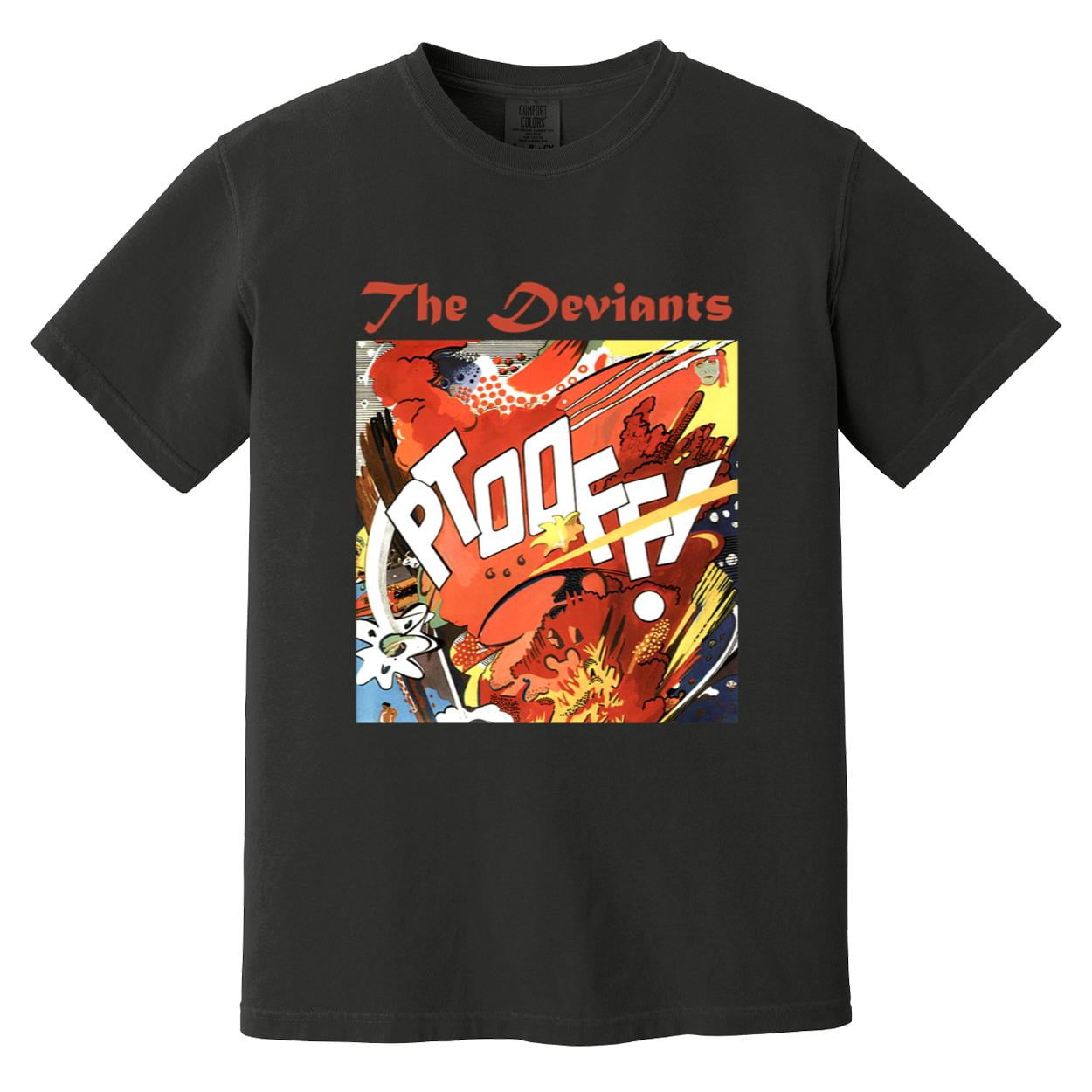 Comfort Color T-shirt The Deviants Ptooff Underground Rock Art, for men ...