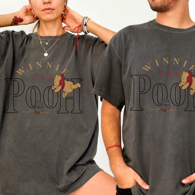 Comfort Color Winnie the Pooh Y-shirt, Retro Winnie the Pooh, Pooh bear ...