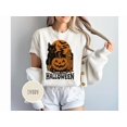 thumbnail image 1 of Comfort Colors 1717 Retro Halloween T-Shirt, Long Live Halloween, Spooky Season Pumpkin, Pumpkin And Black Cat Shirt,Ivory Color,Size 3XL, 1 of 5