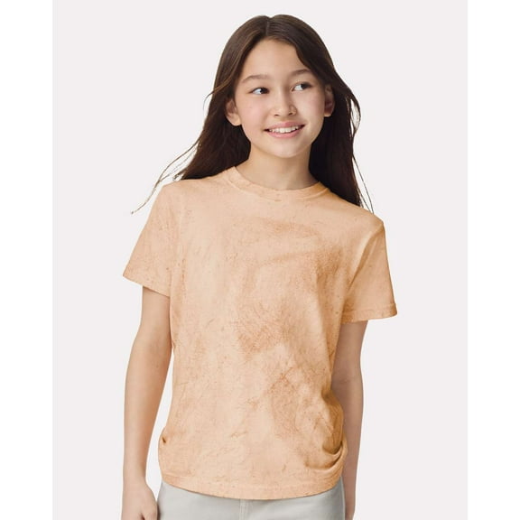 Comfort Colors 1745Y Colorblast™ Youth Heavyweight T-Shirt-Umber-XS