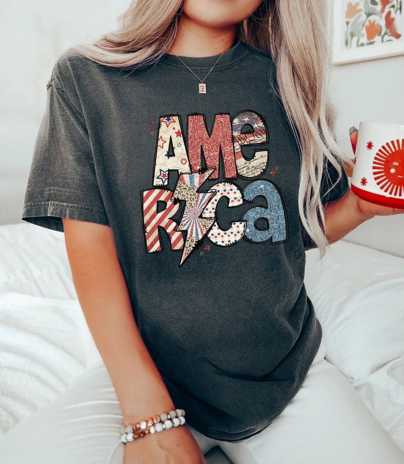 Comfort Colors 4th of July America Shirt, America Shirt, Independence Day, 4th of July Shirt ...