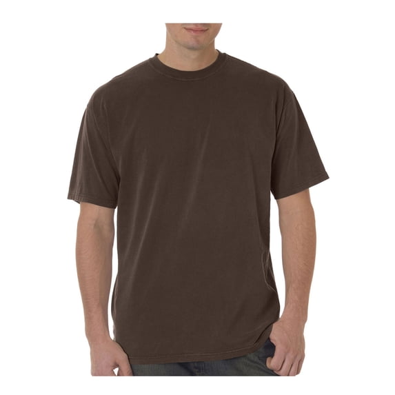 Comfort Colors C9030 Men's Garment Dyed T-Shirt, M, Chocolate