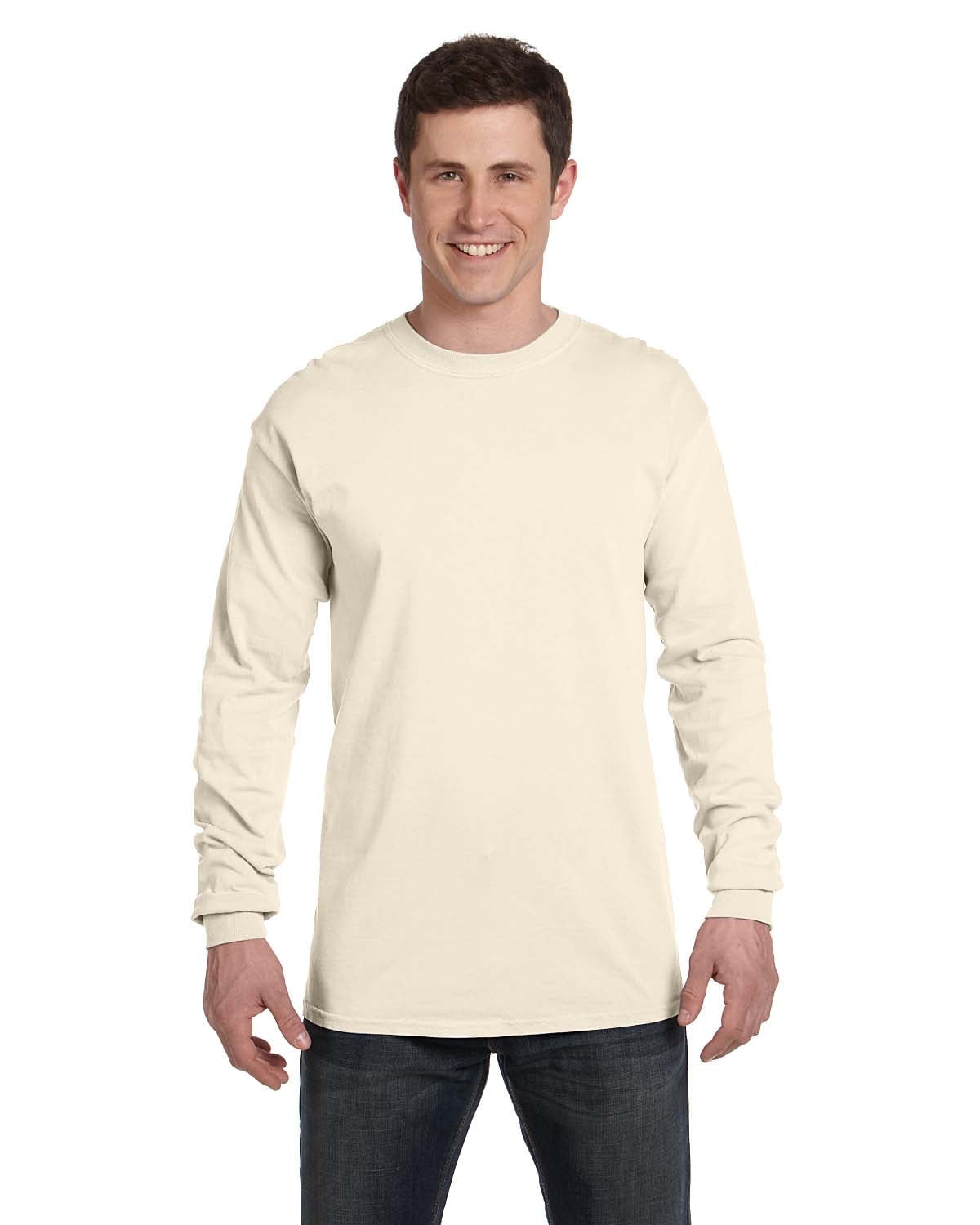 Adult Heavyweight Long-Sleeve T-Shirt - Walmart.com