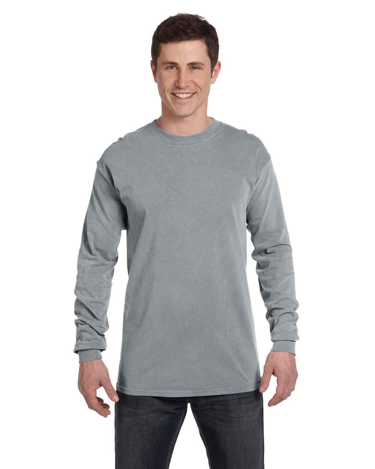 Adult Heavyweight Long-Sleeve T-Shirt - Walmart.com