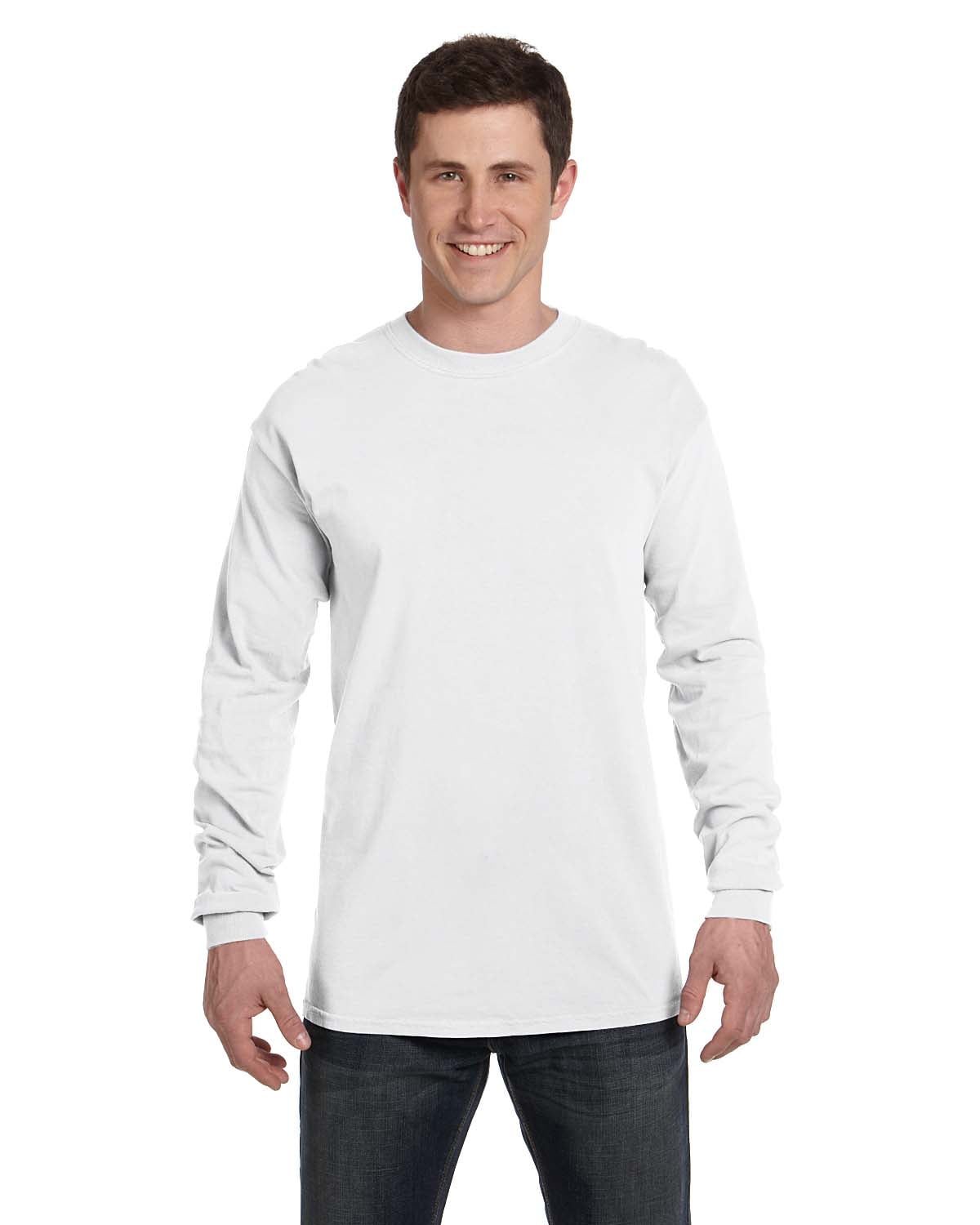 Adult Heavyweight Long-Sleeve T-Shirt - Walmart.com